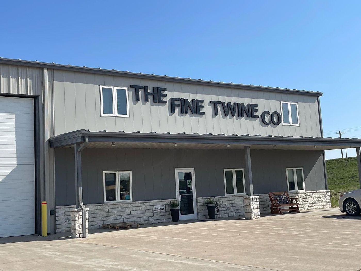 The Fine Twine Co. building in Alton, Iowa